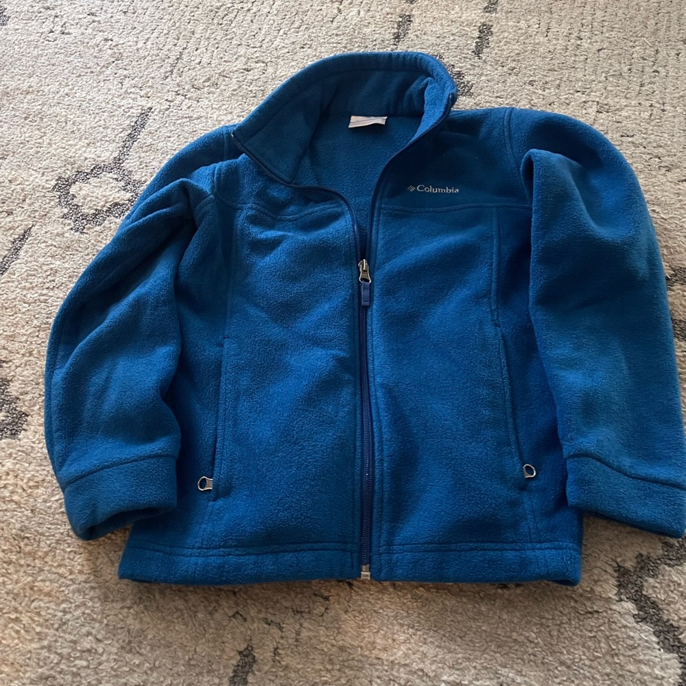 Columbia Royal Blue Full-Zip Fleece